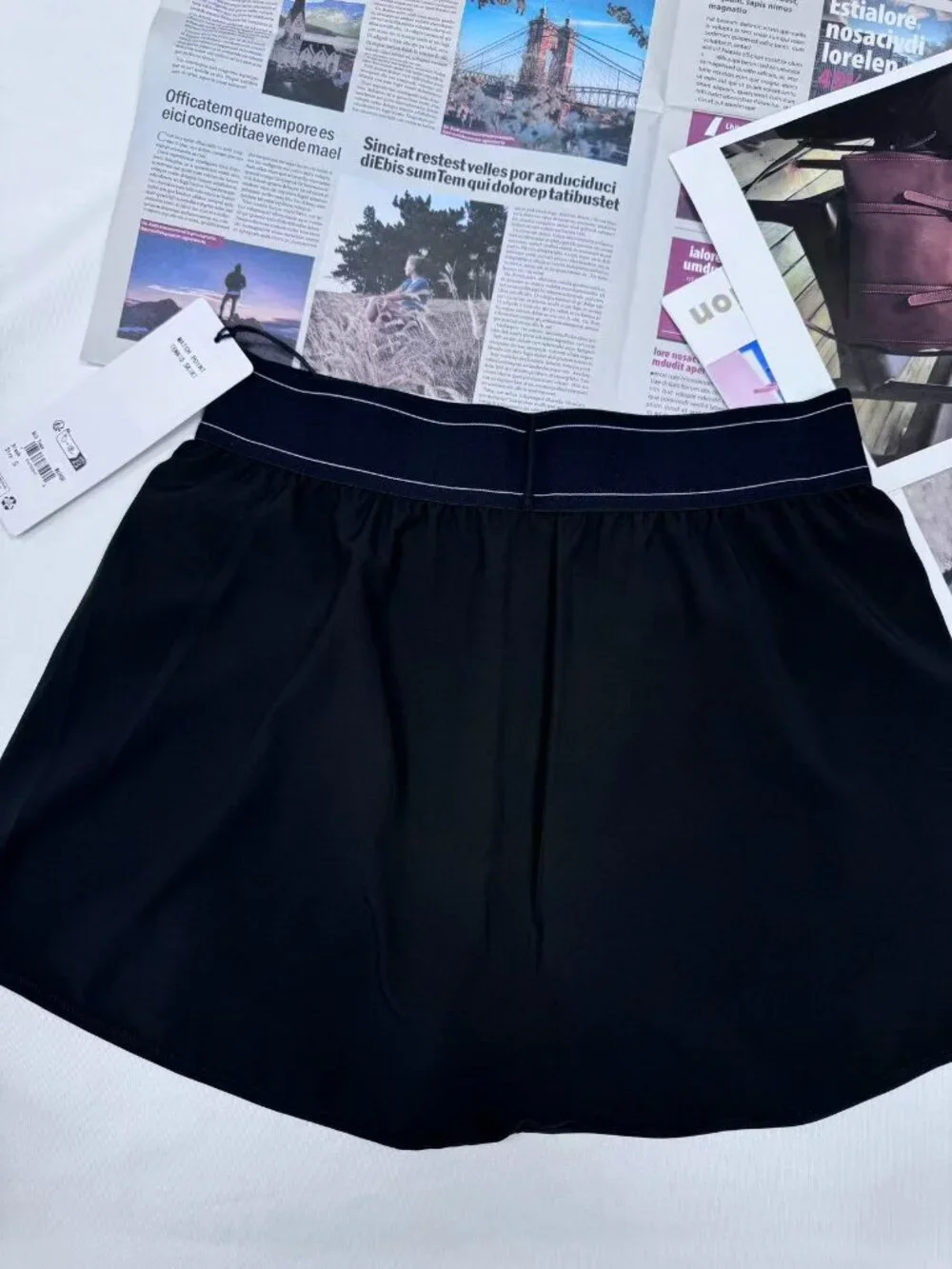 NWT | ALO Yoga  Black  Match Point Tennis Skirt 🤞 Tennis Golf Athletic Skirt 🖤